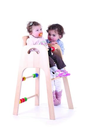 Edufun 43500 Hochstuhl Kinderhochstuhl Abakus Rechenschieber