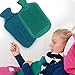 AZMED Hot Water Bottle with Premium Rubber for Pain Relief, Best Heated Bag (2-Liters, Knit Cover)