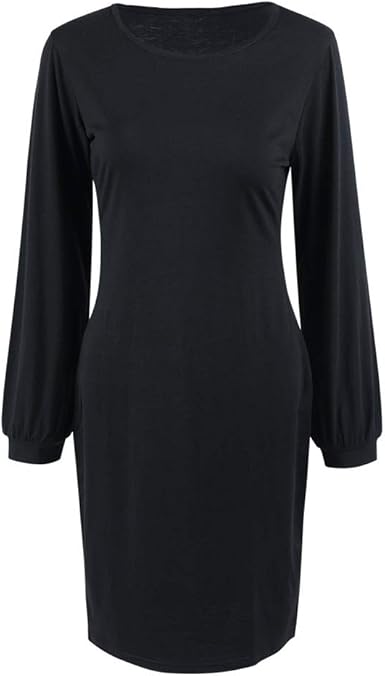 black dress medium length