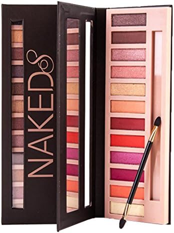 Hunzed Matte Eyeshadow, Women { 12 Colors Eye Shadow Palette } { Makeup Cosmetic Shimmer Eyeshadow } { Naked Matte Eye Shadow Sombras } For Beauty Tool