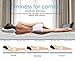 Double Mattress, Inofia Super Comfort Hybrid Innerspring Queen Mattress Set with 3D Knitted Dual-Layered Breathable Cover