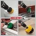 Drill Brush Power Scrubber Attachment for Power Drill - Drill Brush Attachment Grout Cleaner Brush Set - Power Scrubber Drill Brush Kit - Cleaning Drill Brush Set - Drill Scrub Brush for Drill