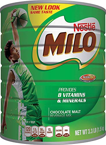 Nestle Milo Chocolate Malt Beverage Mix Jumbo 3.3 Pound Can (1.5kg) (Limited Edition)