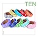 Mudder Washi Masking Tape Polka Dot Washi Tapes Decorative for Scrapbooks, DIY Crafts and Gift Wrapping Office Party Supplies, 10 Rolls