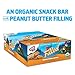 CLIF KID ZBAR FILLED - Organic Granola Bars - Double Peanut Butter - (1.06 Ounce Energy Bars, Kids Snacks, 12 Count)