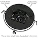 Fotodiox Pro FlapJack Studio (C-700RSV) Bicolor LED Studio Edge Light - 18-Inch Round Ultra-Thin Professional Dual Color LED, Dimmable Photo/Video Light Kit with Case