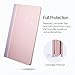 ESR Urban Premium Folio Case for iPad Pro 9.7, Book Cover Design, Multi-Angle Viewing Stand with Auto Sleep/Wake Function for iPad Pro 9.7 inch 2016 Release_Forget-Me-Not