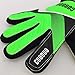 ATHPIK Kids & Youth Soccer Goalkeeper Gloves, Junior Indoor & Outdoor Goalie Gloves with Finger Spines Protection and Strong Grip for Girls and Boys, Size 5-7, 30 Days Warranty (Green, Size 5)