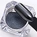 BORN PRETTY 0.5g Nail Art Mirror Powder Black Pearl Shining Manicure Chrome Pigment Ultra Thin Glitter Dust