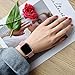 YANCH Compatible with for Apple Watch Band 42mm 44mm, Soft Silicone Sport Band Replacement Wrist Strap Compatible with for iWatch Nike+,Sport,Edition,M/L,Pinksand