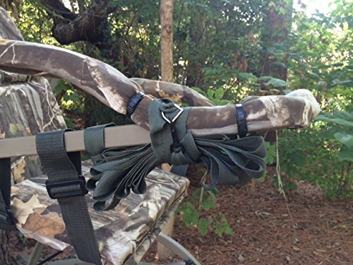 Campingandkayaking Bow Easy Lift, Bow Pull up Strap Over 27' long! Easy on your hands in Cold or Wet Weather. A Double Wrap Connection System Insures Your Equipment is Safe. Made in the USA - Thumbnail 2