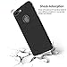 iPhone 7 Plus Case, Wellerly Ultra Slim Full Protective Hard Cover Anti-Scratch Shockproof Electroplate Frame PU Leather Coated Surface Excellent Grip Case for iPhone 7 Plus 5.5inch(Black)