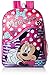 Disney Girls' Minnie Mouse Polka Dot Stripe 16 Inch Backpack