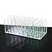 MORDOA Lip Gloss Holder Organizer, 24 Spaces Clear Acrylic Makeup Organizer Lipgloss Display Case Box