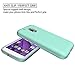 Moto G Play Case,Moto G4 Play Case with HD Screen Protector,NiuBox Dual Layer Armor Anti-Slip Shock Absorption Protective Phone Case Cover for Motorola Moto G Play/Moto G4 Play - Turquoise