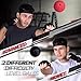Boxing Reflex Ball for Adults and Kids - React Reflex Balls on String with Headband, Carry Bag and Hand Wraps - Improve Hand Eye Coordination, Punching Speed, Fight Reaction (2 Difficulty Level Balls)