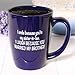 What on Earth Sister-in-Law Coffee Mug, I Smile Because You're My Sister-In-Law. I Laugh Because You Married My Brother Ceramic Mug, Cobalt Blue, 11 oz.
