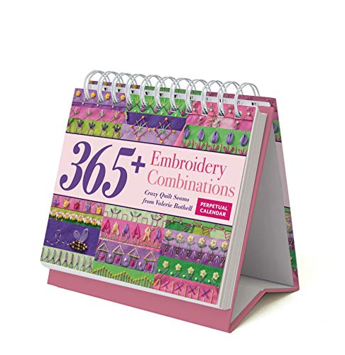[D0wnl0ad] Embroidery Combinations Perpetual Calendar: 365+ Crazy Quilt Seams from Valerie Bothell P.P.T