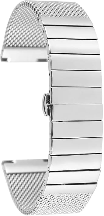 Correa de Reloj de Pulsera de Acero Inoxidable de 22 mm con ...