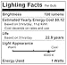 LOHAS C7 Light Bulb, E12 Candelabra Base LED Bulb, 1watt Mini Night Light LED Bulbs, Cool White 6000k, 110-130V Small Lights, Not-Dimmable 360 Beam Angle for Salt Lamp Bedroom Nursery, Pack of 6