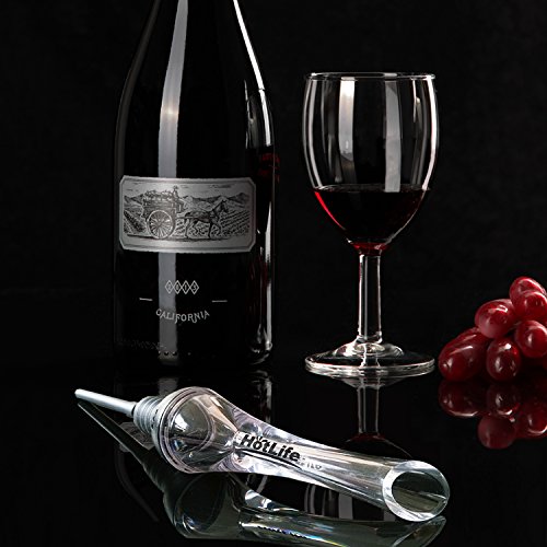HotLife Premium Wine Aerator Pourer - Wine Decanter Spout and Best Wine Pourer - Thumbnail 7