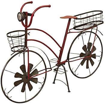 Amazon.com : Red Carpet Studio Bronze Bicycle Planter, Small : Bicycle