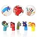 LDP FUQUAN 10 PCS Rubber Realistic Dinosaur Finger Set Role Playing Toys ,Kids Party Supplies, Kids Birthday Gifts,Suitable Toys for Kids and Adults