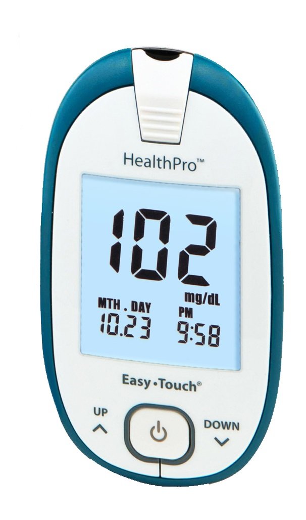 Easy Touch Health Pro Diabetes Testing Kit, 100 Count Easy Touch