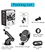 Wireless Charging Car Mount Holder Dock-Wefunix 10W/7.5W Fast Wireless Car Charger Compatible with Samsung Note9/8 S9 S8 S7 iPhone Xs XsMax X 8 and All QI Phones-QC3.0 Car Adapter Included (Grey)