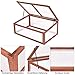 Giantex Garden Portable Wooden Green House Cold Frame Raised Plants Bed Protection (39.5