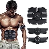 Abdominal Muscle Toner, Yanqueens Fitness Slimming Body Sculptor Muscle Trainer Gymnic Belt Massager Pad Fat Burner