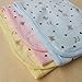RareLove Cotton Double Layer Baby Navel Belt Umbilical Hernias Band (Light Blue)