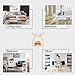Ivenf Ceramic Tea Light Holder, Aromatherapy Essential Oil Burner, Great Decoration for Living Room, Balcony, Patio, Porch and Garden, Vase Shape