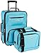 Rockland 2 Piece Luggage Set, Turquoise, One Size primary