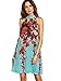 Floerns Women's Summer Chiffon Sleeveless Party Dress - Small - Blue