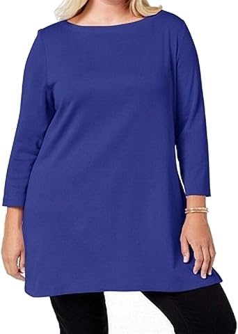 karen scott tunic tops