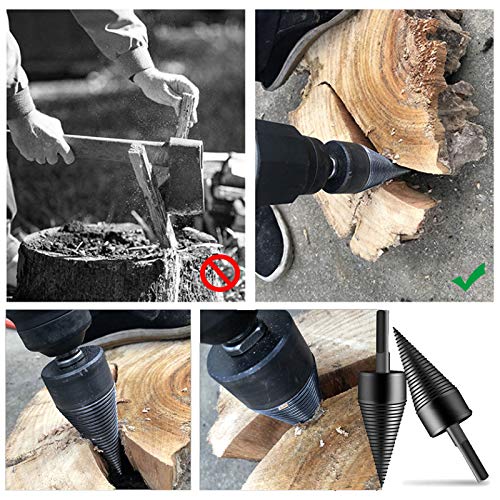 Sechskantschaft Holzspalter Brennholzbohrer Holzspalter Bohrer Brennholzbohrer Holzspalter Sechskantschaft Schraube… – Bild 7