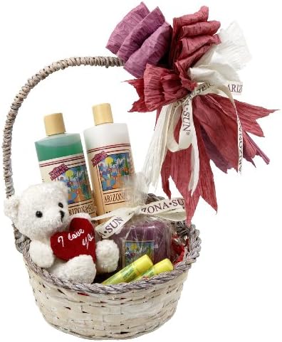 Arizona Sun Love Gift Basket - Say “I Love You” – Skin Care Idea – Soothing – Moisturizing – Products – Wedding – Bride – Groom – Anniversary – Birthday – Any Occasion - Holiday