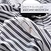 VM VOUGEMARKET 100% Cotton Duvet Cover Set King - Hotel Quality Checkered Bedding Set,Waffle Weave Duvet Cover with Button Closure- Luxurious, Comfortable, Breathable, Soft and Durable (King,Gray)