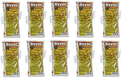 NEOGEN RODENTICIDE Havoc Mouse and Rat Killer, 50gm (10-Pack)