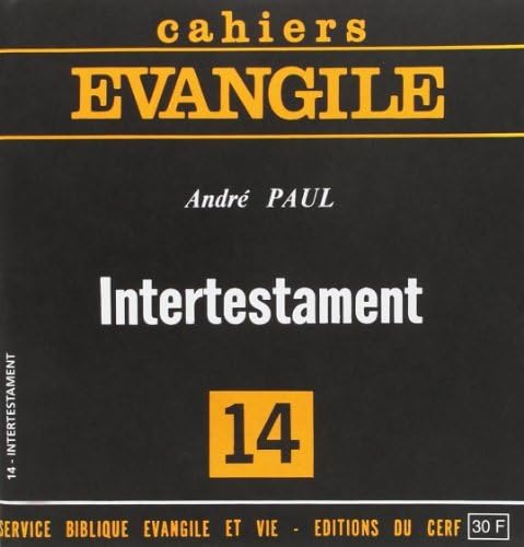 Ce-14. intertestament (French) Paperback – September 1, 1976