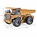 HuiNa Toys1540 Six Channel 1/12RC Metal Dump Truck Charging RC Car