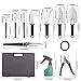 TOORGGOO Gardening Tools Set，12 Piece Stainless Steel Garden Tool Set with Storage Organizer, Ergonomic Hand Digging Weeder Shovel Trowel Sprayer and More – Gardener Gifts for Men & Women (Black121)thumb 4