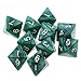 MonkeyJack 10pcs 8 Sided Dice D8 Polyhedral Dice for Dungeons and Dragons Green