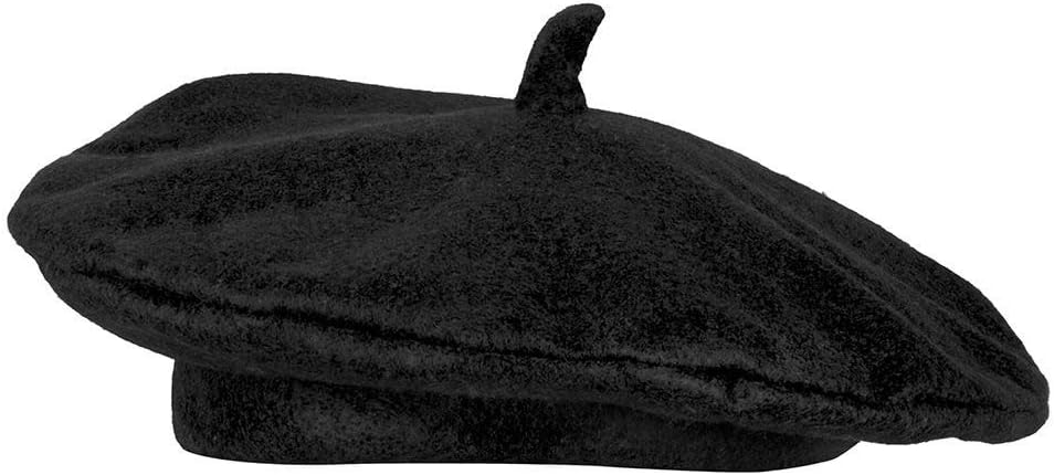 Black French Beret