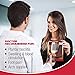 POWERLIX Ankle Brace Compression Support Sleeve for Injury Recovery, Joint Pain and More. Plantar Fasciitis Foot Socks with Arch Support, Eases Swelling, Heel Spurs, Achilles Tendon (Red, Medium)