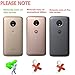 Moto E4 Case (U.S. Edition), Dretal [Shock Absorption] Ultra-Thin Anti-Slip Armor Silicone Rubber Heavy Duty Hybrid Protective Cover for Motorola Moto E4 / Moto E (4th Generation) (Silver)