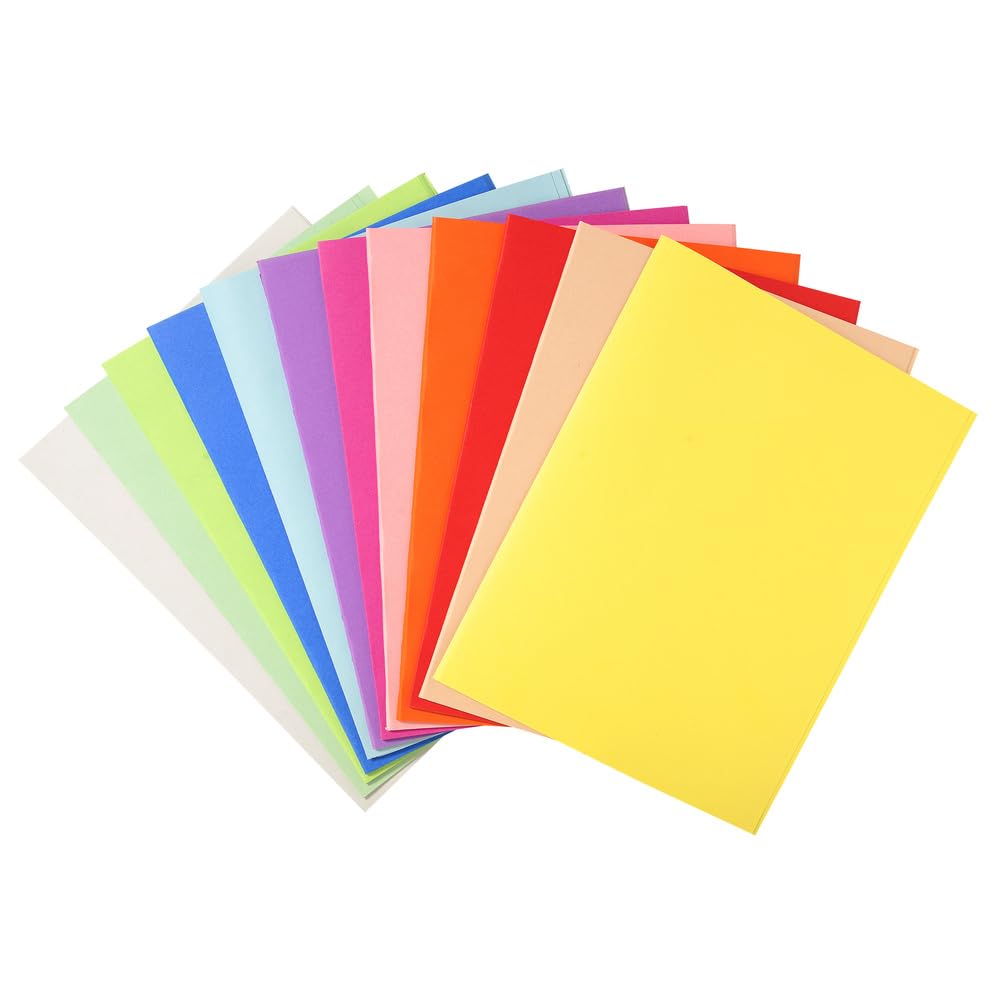 Exacompta - Ref 410000E - Forever Collection - Recycled Square Cut Folder - A4 (210 x 297mm), 220gsm Recycled Board, Blue Angel Certified - Assorted colours (Pack of 100)