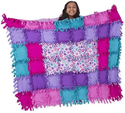 Melissa & Doug Flower Fleece Quilt