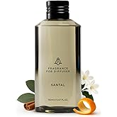 AromaPlan Hotel Scents Santal 5 Fl Oz (148ml), Home Luxury Aroma & Hotel Fragrance Diffuser Oil- Hotel Diffuser Oil for Aromatherapy- USA Made, Bigger Bottle, Bolder Aroma & Longer Lasting